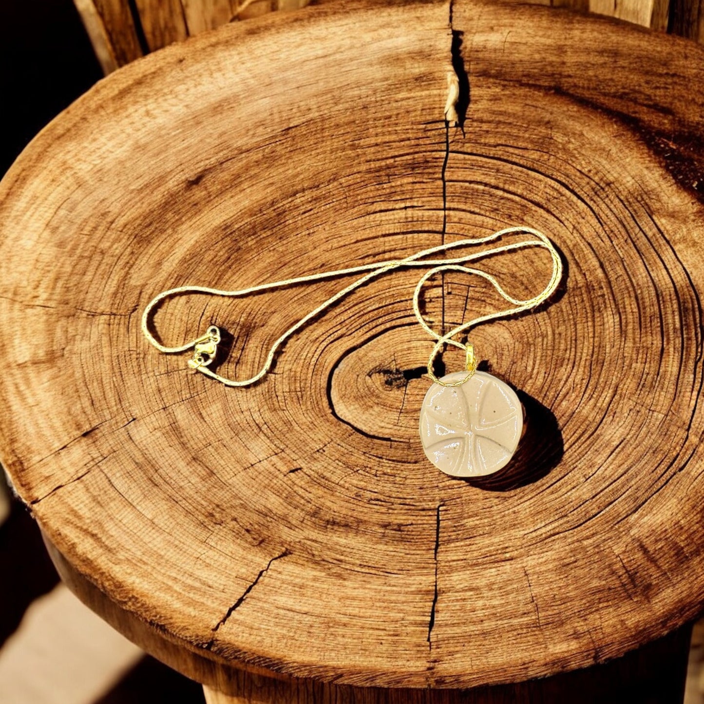 Clay Cross Necklace